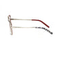 Frankie Morello Multicolor Metallic Fibre Frames