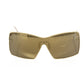 Frankie Morello Gold Metallic Fibre Sunglasses