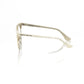 Frankie Morello White Metallic Fibre Frames