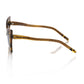 Frankie Morello Brown Acetate Sunglasses