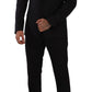 Dolce & Gabbana Black MARTINI Single Breasted 3 Piece Suit