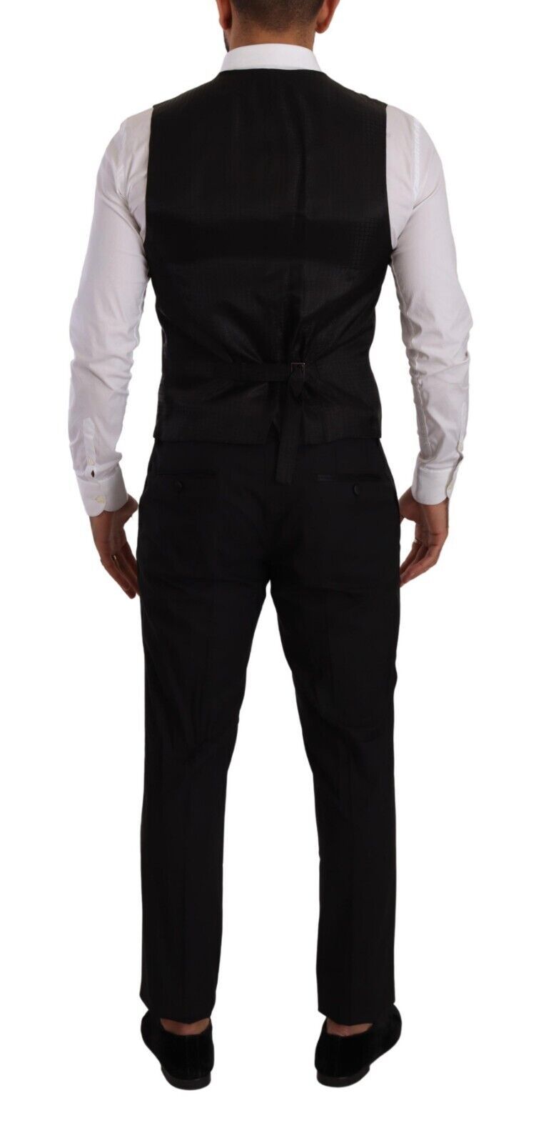 Dolce & Gabbana Black MARTINI Single Breasted 3 Piece Suit