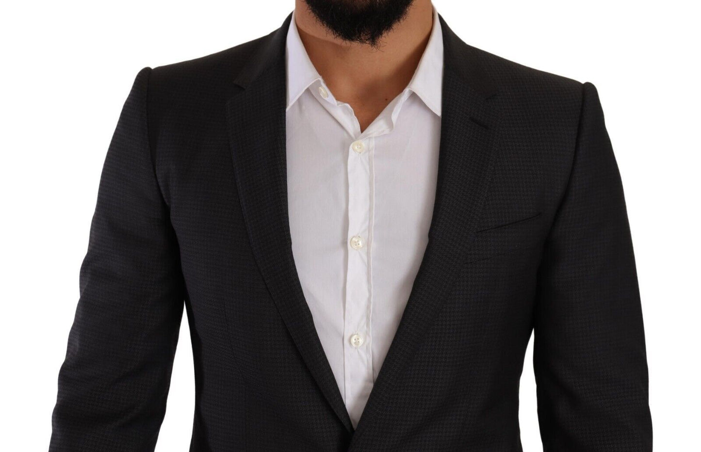 Dolce & Gabbana Black MARTINI Single Breasted 2 Piece Suit