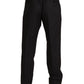 Dolce & Gabbana Gray Wool Formal Tuxedo Trouser Dress Pants