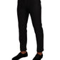 Dolce & Gabbana Gray Check Wool Formal Trouser Dress Pants