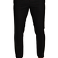 Dolce & Gabbana Gray Check Wool Formal Trouser Dress Pants