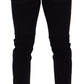 Dolce & Gabbana Blue Cotton Stretch Skinny Corduroy Jeans