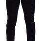 Dolce & Gabbana Blue Corduroy Cotton Stretch Skinny Jeans