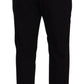 Dolce & Gabbana Black Cotton Stretch Chinos Trouser Jeans