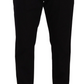 Dolce & Gabbana Black Cotton Stretch Chinos Trouser Jeans