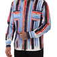 Dolce & Gabbana Red White Blue Striped Shirt