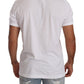 Dolce & Gabbana White Crewneck Short Sleeve Cotton T-shirt