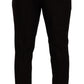 Dolce & Gabbana Bordeaux Wool Men Skinny Trouser Pants