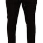 Dolce & Gabbana Bordeaux Wool Men Skinny Trouser Pants