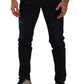 Dolce & Gabbana Blue Cotton Stretch Skinny Denim Jeans