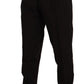 Dolce & Gabbana Brown Wool Skinny Formal Dress Pants