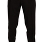 Dolce & Gabbana Brown Wool Skinny Formal Dress Pants