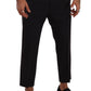 Dolce & Gabbana Gray Bordeaux Wool Trouser Dress Pants