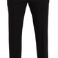 Dolce & Gabbana Gray Bordeaux Wool Trouser Dress Pants