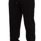 Dolce & Gabbana Bordeaux Cotton Mens Skinny Trouser Pants