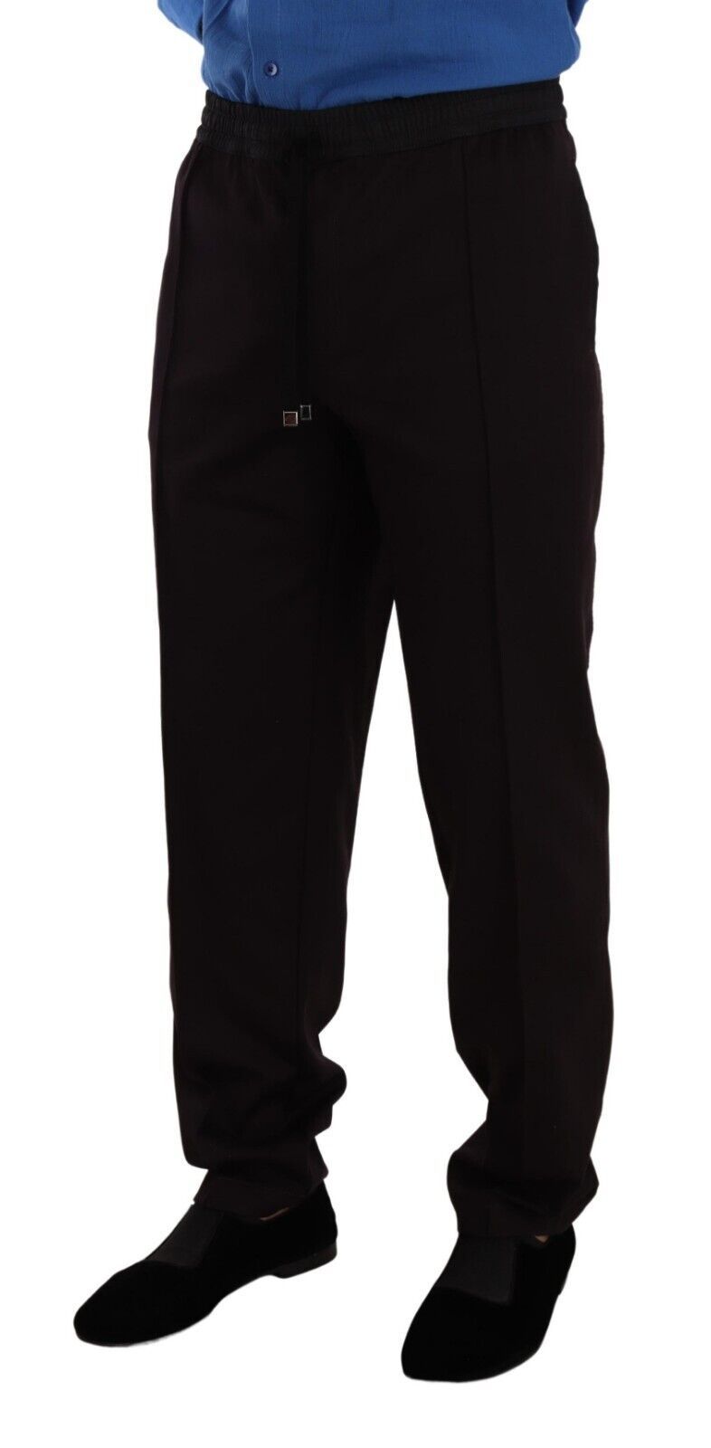 Dolce & Gabbana Bordeaux Cotton Mens Skinny Trouser Pants