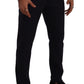 Dolce & Gabbana Blue Cotton Stretch Jogging Trouser Pants