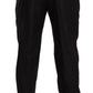 Dolce & Gabbana Gray Wool Silk Dress Trouser Dress Pants