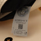 Versace White Nappa Leather Medusa Shoulder Bag