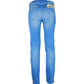 Jacob Cohen Elegant Light Blue Elasticized Denim