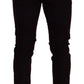 Dolce & Gabbana Bordeaux Cotton Stretch Skinny Denim Jeans