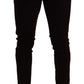 Dolce & Gabbana Bordeaux Cotton Stretch Skinny Denim Jeans