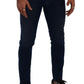 Dolce & Gabbana Blue Slim Fit Cotton Skinny Denim Trouser Jeans