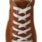 Dolce & Gabbana Brown Suede Leather Low Tops Sneakers Shoes