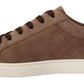 Dolce & Gabbana Brown Suede Leather Sneakers Shoes