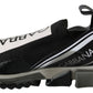 Dolce & Gabbana Black White SORRENTO Sport Stretch Sneakers