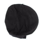 Dolce & Gabbana Black Cotton Logo Newsboy Cap Hat Cabbie