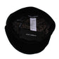 Dolce & Gabbana Black Cotton Logo Newsboy Cap Hat Cabbie