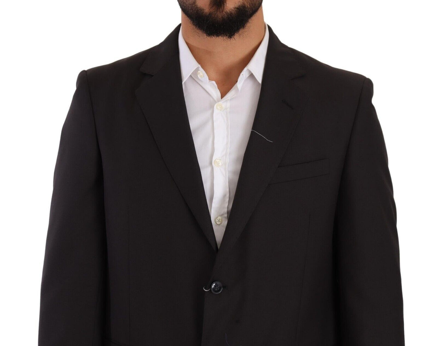 Domenico Tagliente Gray Single Breasted Suit