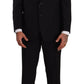 Domenico Tagliente Black Single Breasted Suit