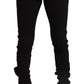 Dolce & Gabbana Black Cotton Stretch Slim Fit Skinny Pants