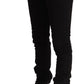 Dolce & Gabbana Black Cotton Stretch Slim Fit Skinny Pants