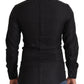 Dolce & Gabbana Black GOLD Cotton Slim Dress Formal Shirt