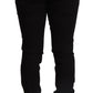 Dolce & Gabbana Black Cotton Skinny Men Denim Slim Fit Jeans