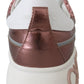 Jimmy Choo Pink Candyfloss Leather Raine Sneakers