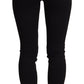 Dolce & Gabbana Black High Waist Skinny Slim Fit Pants