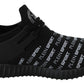 Plein Sport Black Runner Henry Sneakers