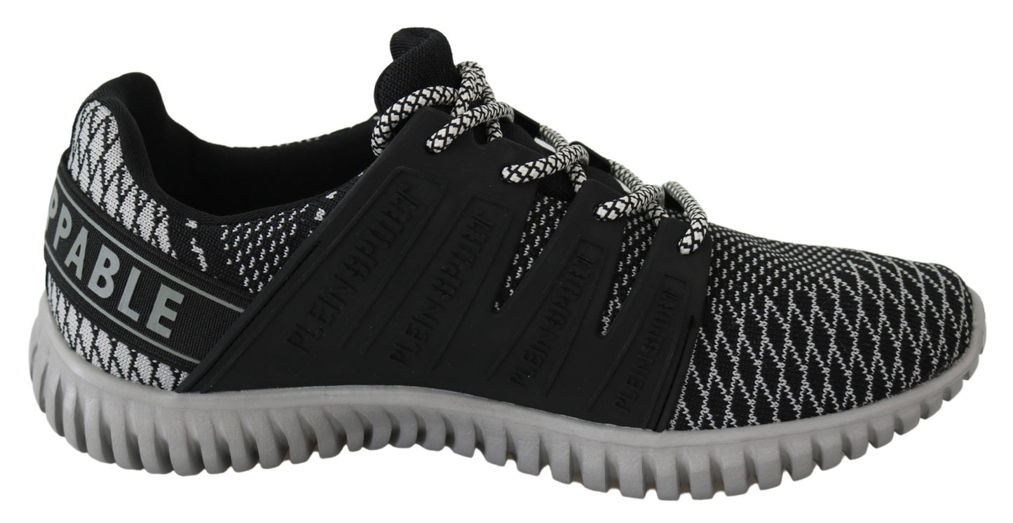 Plein Sport Black Runner Mason Sneakers