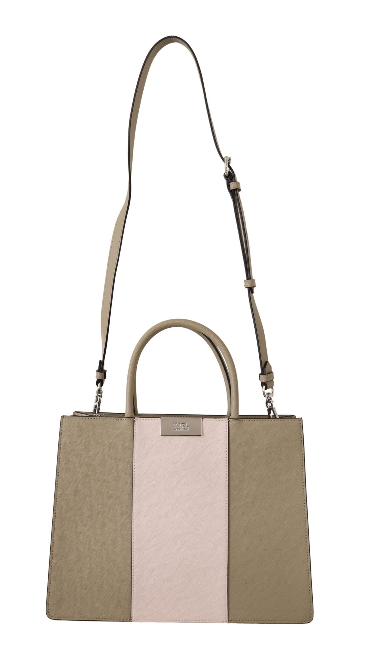 Karl Lagerfeld Sage Green Tote Shoulder Bag