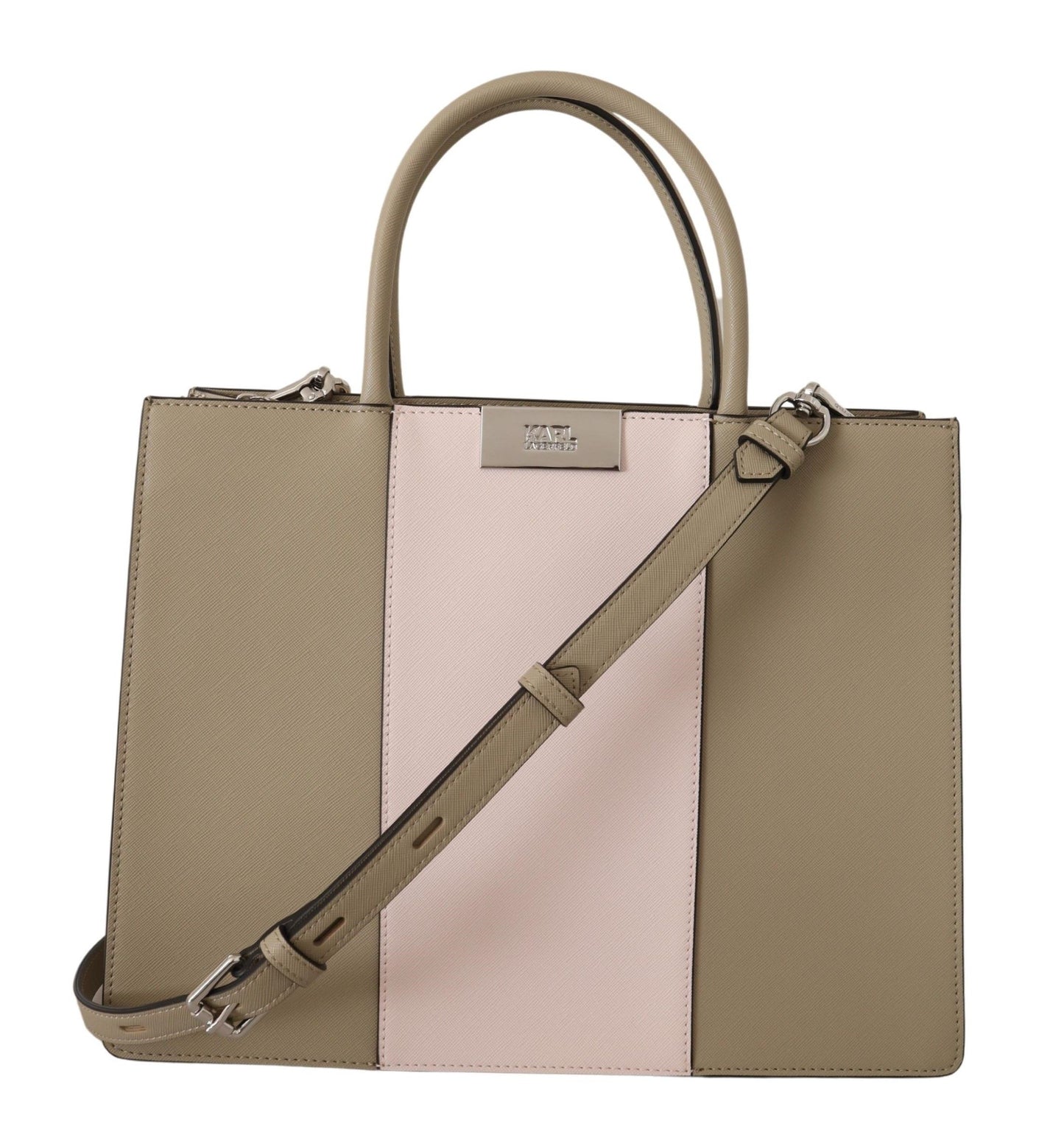 Karl Lagerfeld Sage Green Tote Shoulder Bag