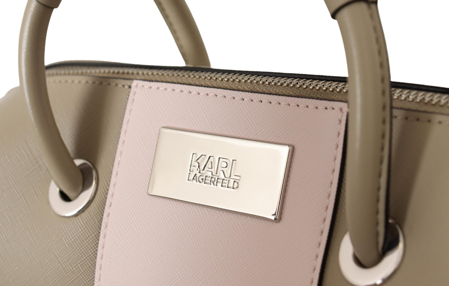 Karl Lagerfeld Sage Green Shoulder Handbag